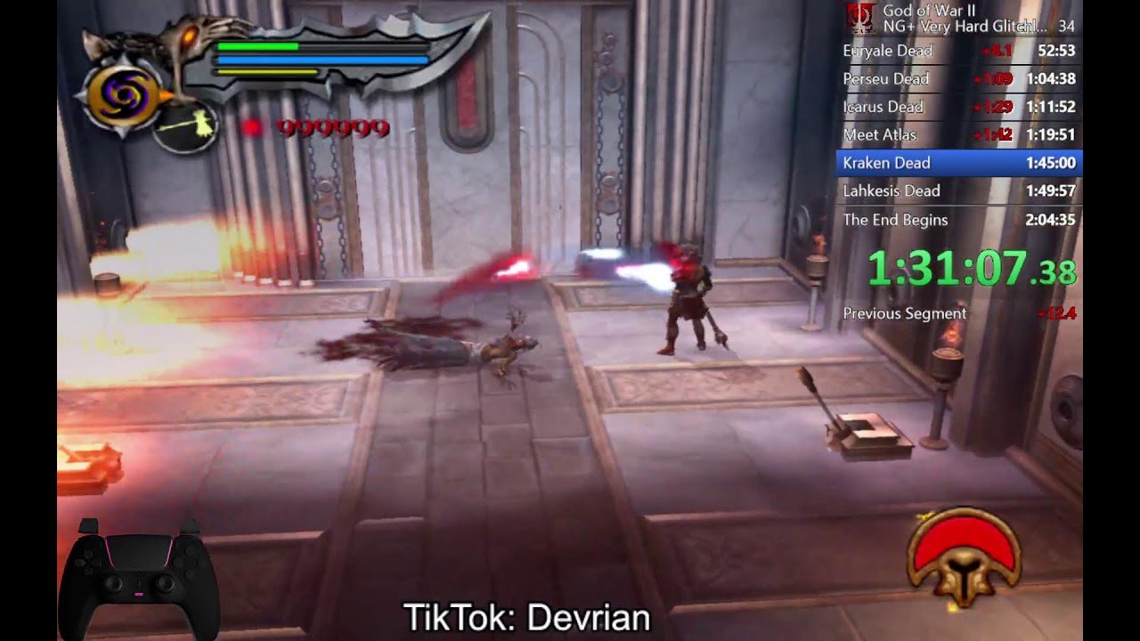 God of War 2 Speedrun