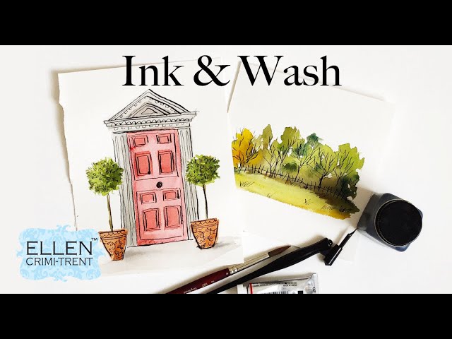 Pen And Ink Wash