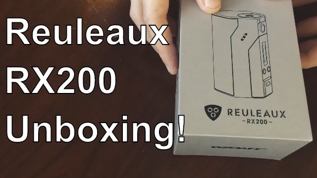 Reuleaux RX200 and TFV4 Mini Unboxing!