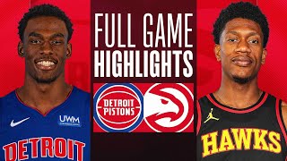 Game Recap: Hawks 121, Pistons 113