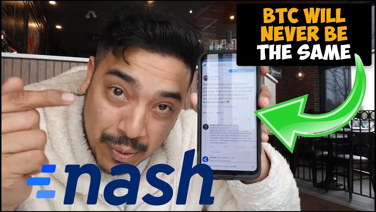 NASH Exchange The First DEX To Trade BITCOIN !!!