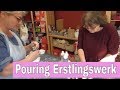 Pouring mit Acrylfarben | Kreativ in Rieth | ein kreativer Nachmittag | unboxing