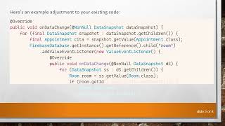Troubleshooting the ArrayList Update Issue with Firebase in Android