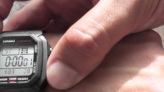 Casio W-800H Alarm Chronograph Digital Watch