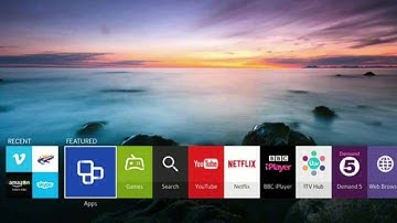 Samsung TV with Tizen: First Run Song
