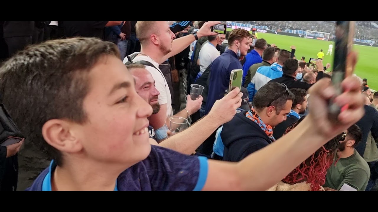 Ambiance OM psg But de Milik