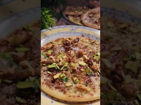 حلوياتوالشتوية زمن الجدة سيالات مقلية بالسمنة الطيبة مع رشةسكر قرفةومكسرات قطايف حلويات رمضان 2026