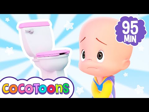 Aprendiendo a ir al baño solito 🚽💩 y más canciones infantiles de Cleo y Cuquin | Cocotoons - video from Ánima Estudios