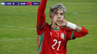 Yir Zabiri All 6 Goals U20 World Cup Top Scorer & Morocco Wonderkid