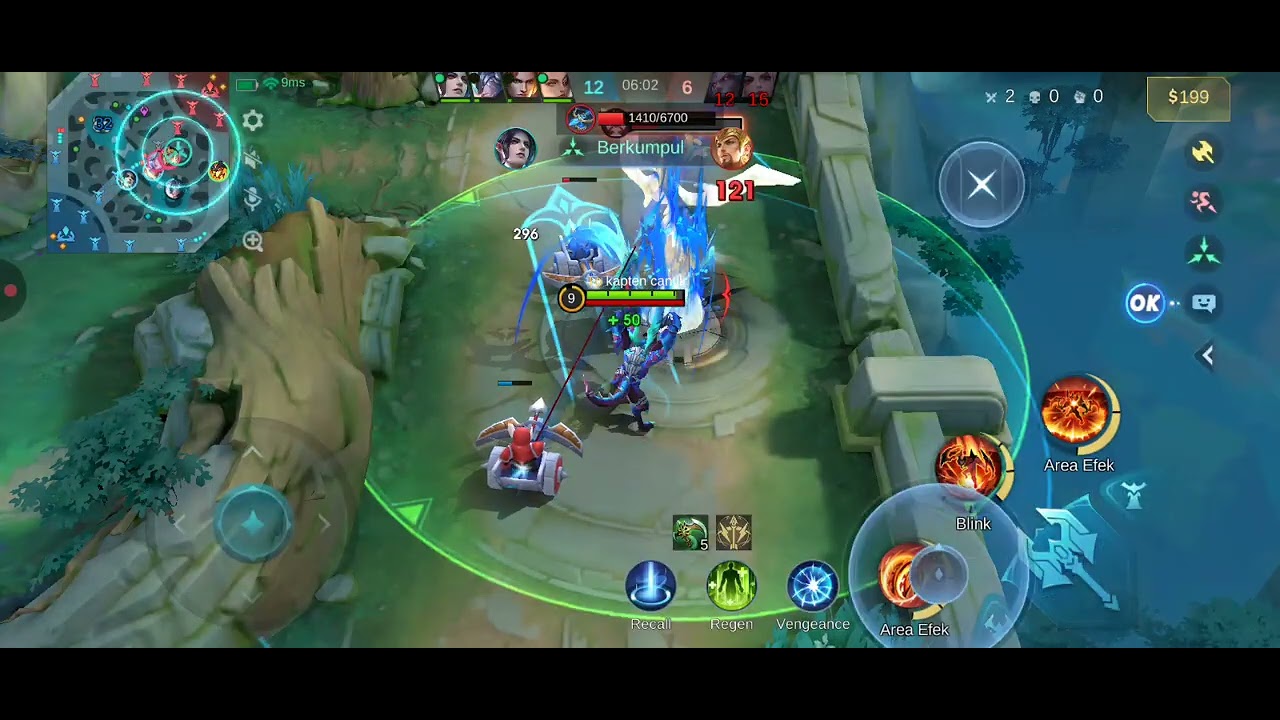 thamus vs alice || sama sama exp lane terkuat || thamus MVP 🔥