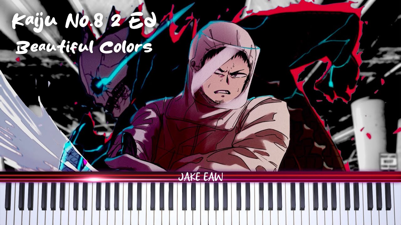Kaiju No.8 Season 2 ED - Beautiful Colors by OneRepublic [Piano Tutorial & Sheet Music]