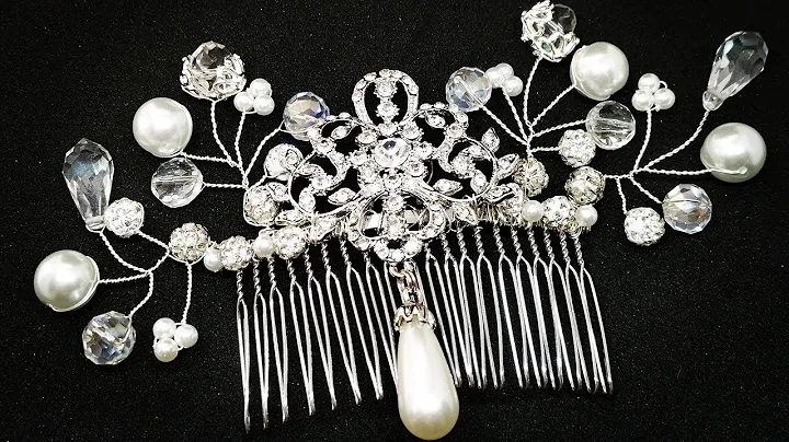 Create a Beaded Bridal Hair Accessory with Deborah...