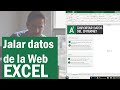 Como traer datos fácilmente del internet a tu Excel – con 3 ejemplos sencillos 🤓