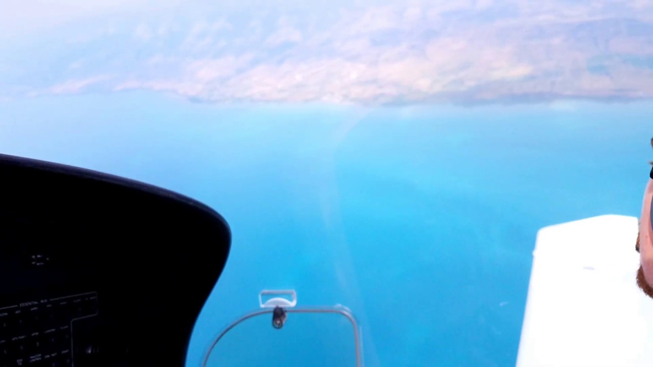 DA40 Flying over Bear Lake, Utah YouTube
