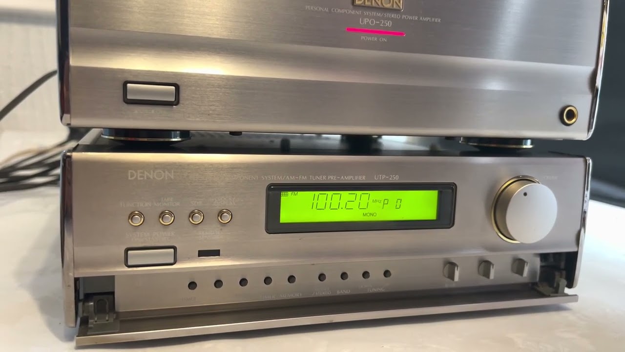 Denon UPO 250 & UTP 250 - YouTube