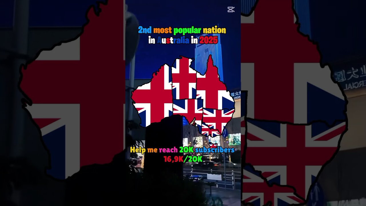 2nd most popular nation in Australia in 2025 