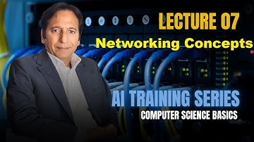 AI Training Series - Lecture 07 - Networking concepts  -  نیٹ ورکنگ کی بنیادی باتیں