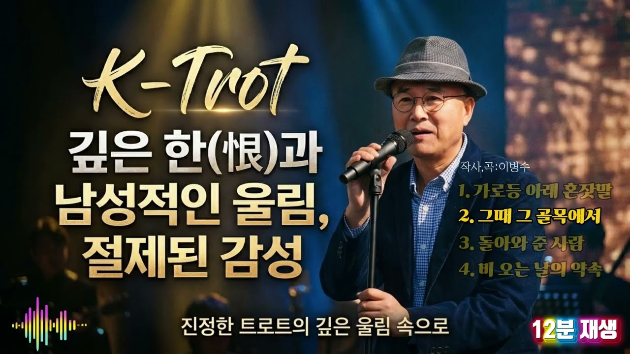 가슴을 울리는 K Trot / Mr Lee ai Studio #ai음악 #suno #국내발라드모음