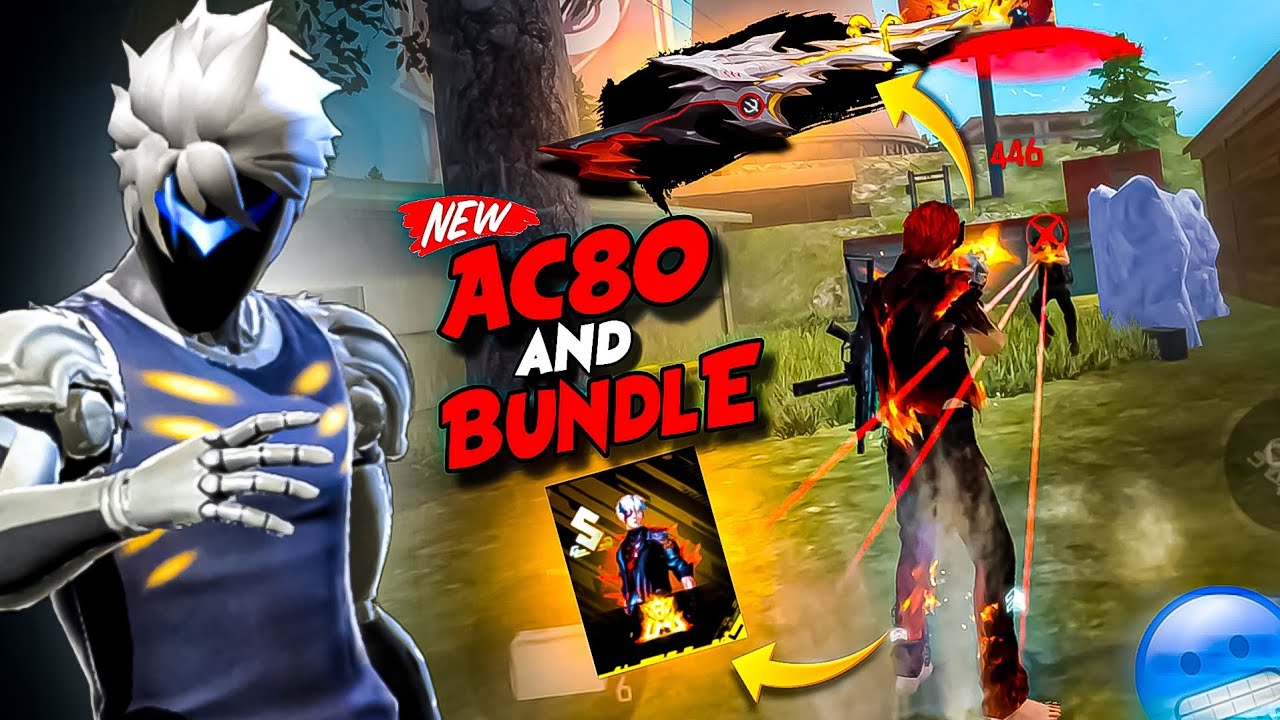 99.9% Headshots🍷 With New AC80 Skin & New Bundle‼️