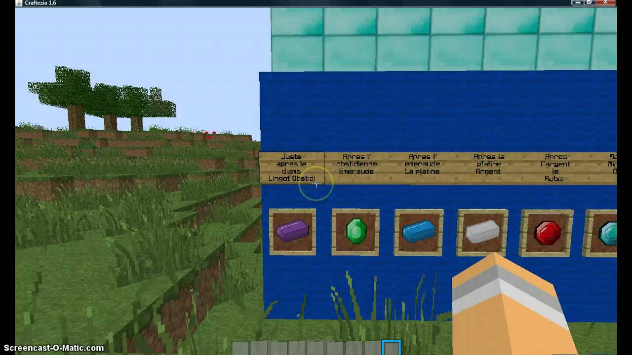 Presentation des kits et des minerais de craftezia