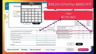 Exercise 7A-2 - Calculate Gross Pay & Deductions (2 Employees) DRAFT 1