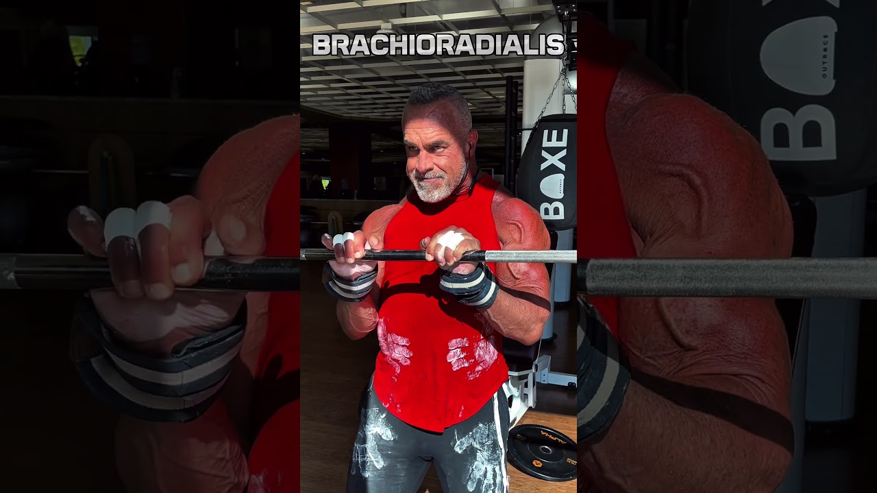 How to work your brachioradialis #brachioradialis #workout #muscle