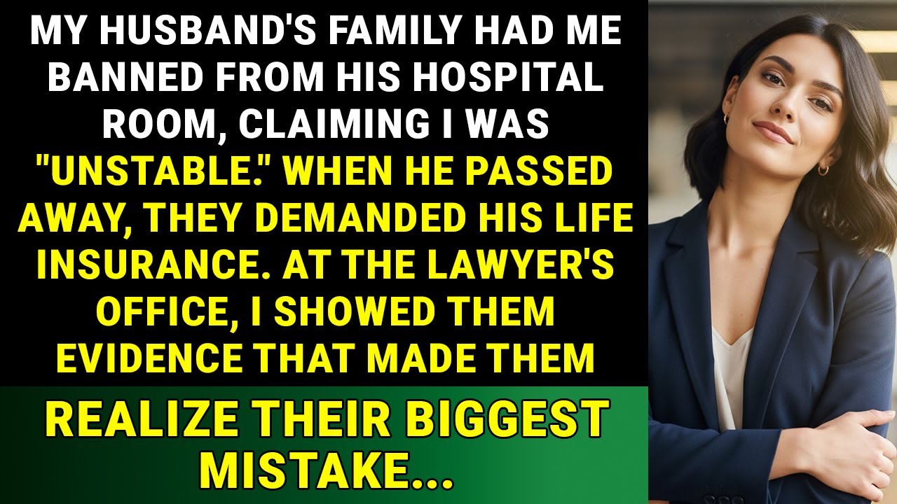 The Hospital Had Me Kicked Out, But the Will Revealed the Truth...