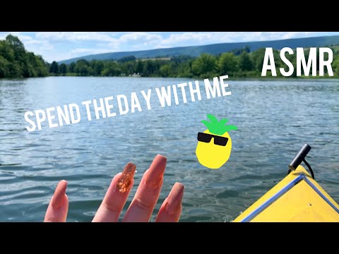ASMR Spend the Day with Me | Long nail Tapping & Scratching (Summertime Edition)🌞🌴