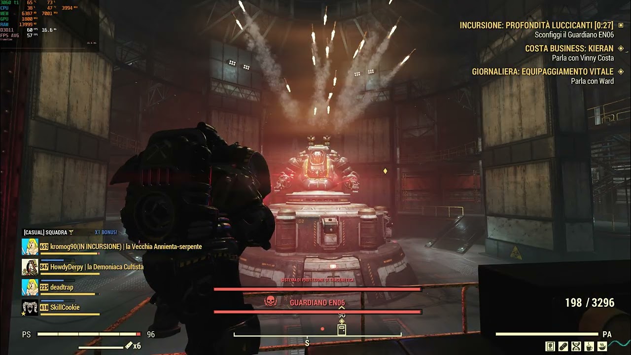 gleaming depth attempt solo raid, commando build