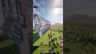 Create Mod Factory Build (With Create Estrogen Mod) #createmod #moddedminecraft