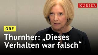 Ingrid Thurnher rechnet ab: „Dieses Verhalten war falsch“