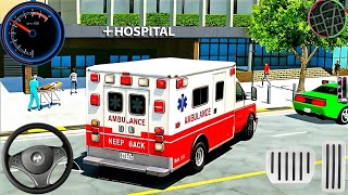 Ambulance City Rescue Simulator - 911 US Emergency Ambulance Driving 3D : Android Gameplay screenshot 2