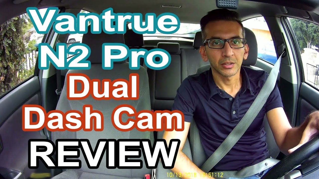 Vantrue N2 Pro Full HD Dual Dash Cam Review and Sample Footage
