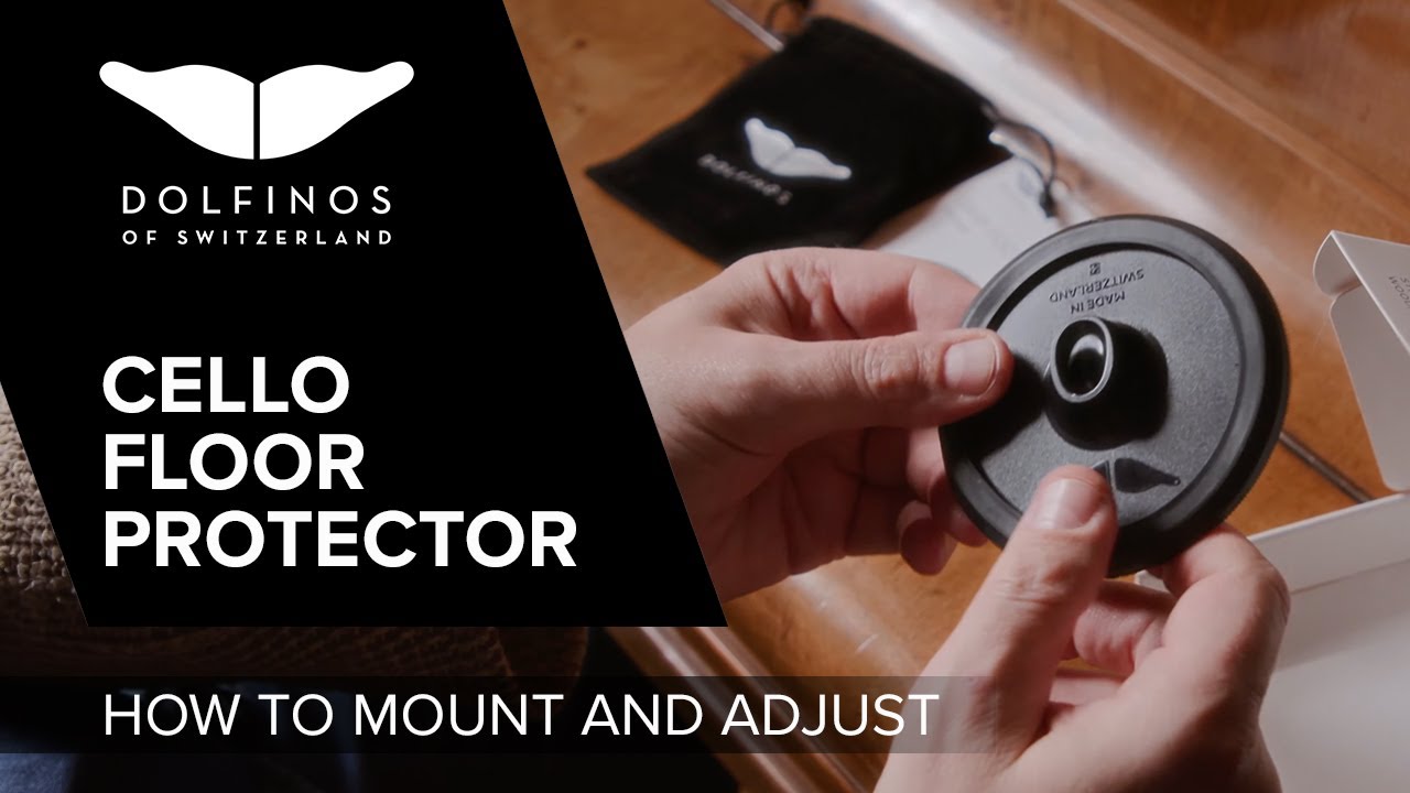 Dolfinos Grip-Foot Basic - Protettore Parquet Per Violoncello, Made In Switzerland - Foto 11