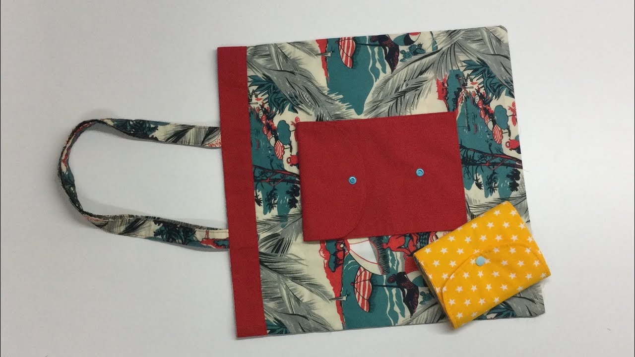 Tuto _#coudre un tote bag pliable