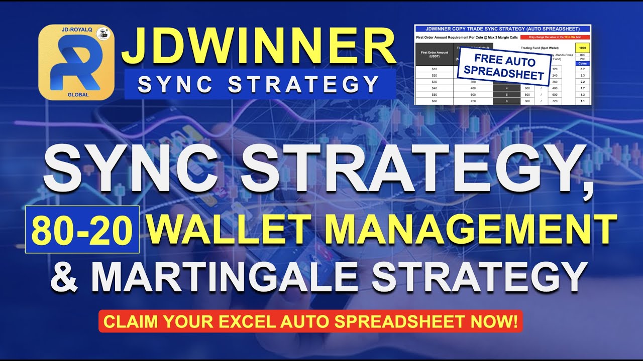 Стратегия синхронизации JDWINNER, управление кошельком 80-20 и стратегия мартингейла (полное руко...