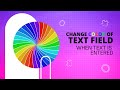 Change color of Text Field when text is entered using Adobe Acrobat