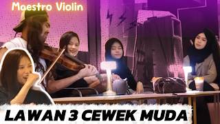 GEMBEL TIDAK GENTAR LAWAN 3 CEWEK MUDA, UWOWWW