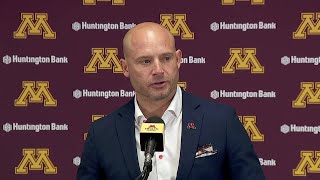 Gophers PJ Fleck on what makes Iowa tough