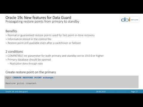 Marc Wagner: „Oracle 19c und Data Guard“