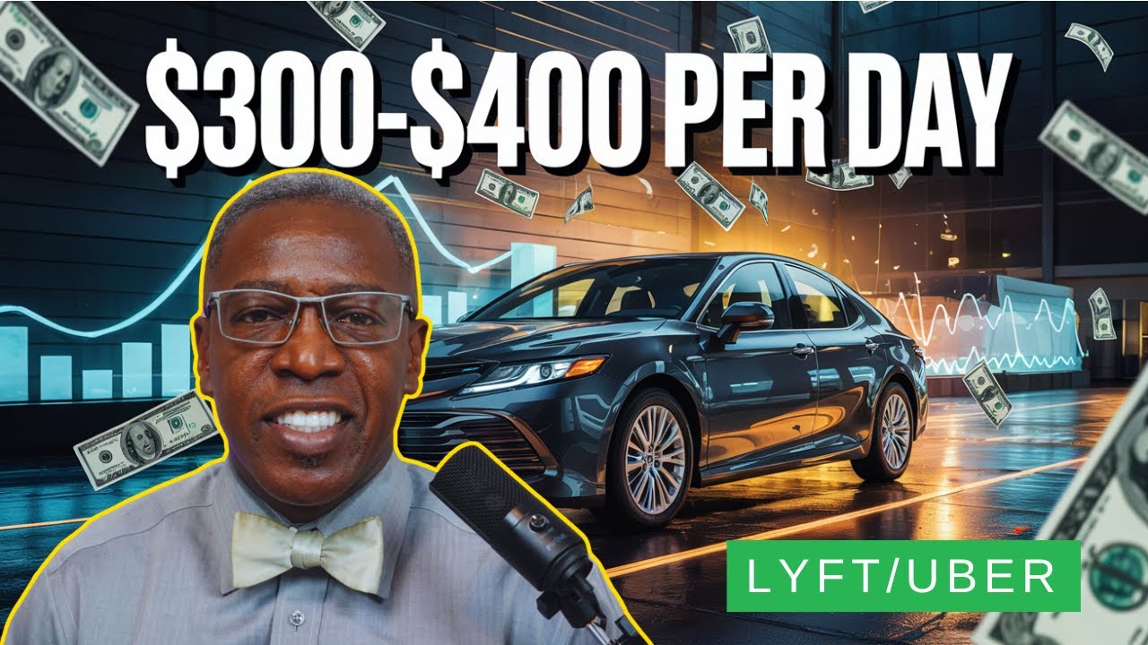 Lyft/Uber 2.0: $300-$400/day – How to Maximize Your Earnings!