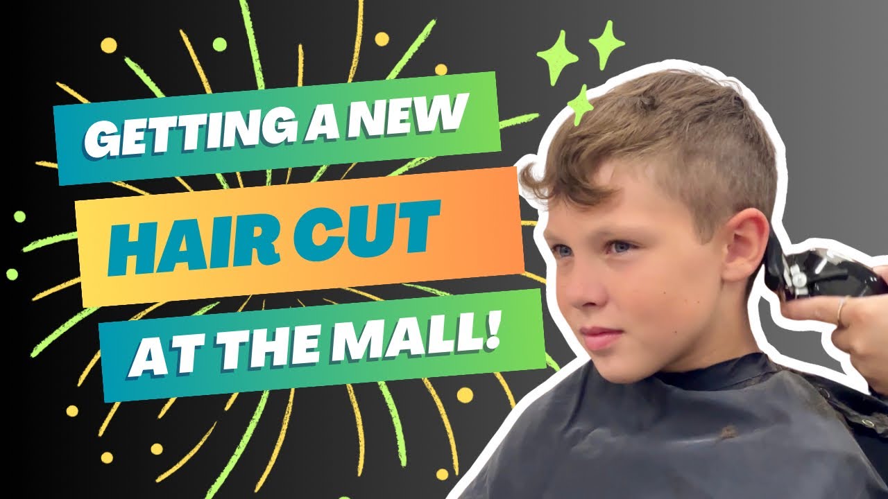 Getting a new Haircut! Trip to the Mall Salon YouTube