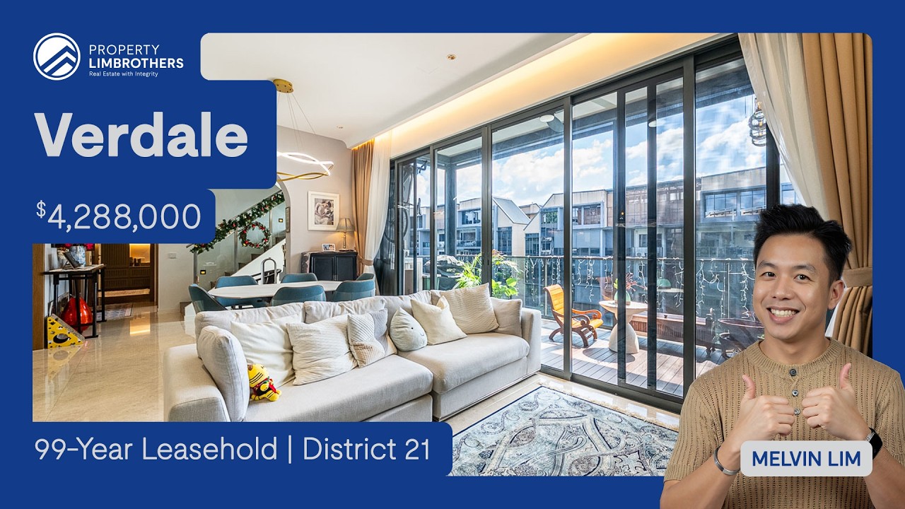 Verdale - 5-Bedroom + Study Duplex Penthouse with 1,873sqft in District 21 | $4,288,000 | Melvin Lim