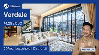 Verdale - 5-Bedroom Study Duplex Penthouse With 1,873Sqft In District 21 4,288,000 Melvin Lim