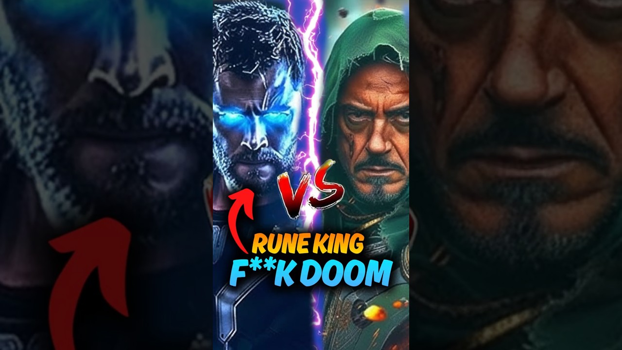 Can rune King Thor Defeat The Almighty God Emperor Doom ! 