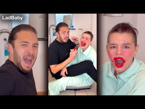 🔥TURBO EDIT 🔥 Couples makeup vibration plate challenge 🤣💄