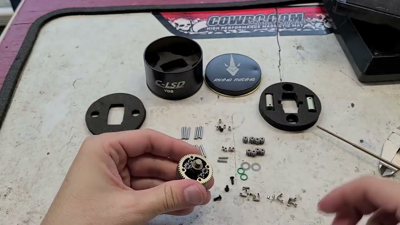 Rhino Racing C-LSD Differential Speed Build - YouTube