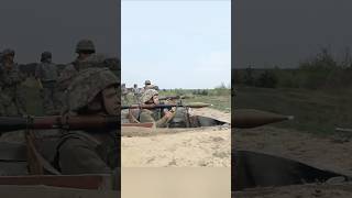 RPG- 7 Launch...Ukrainian Army in Action #Military #Shorts