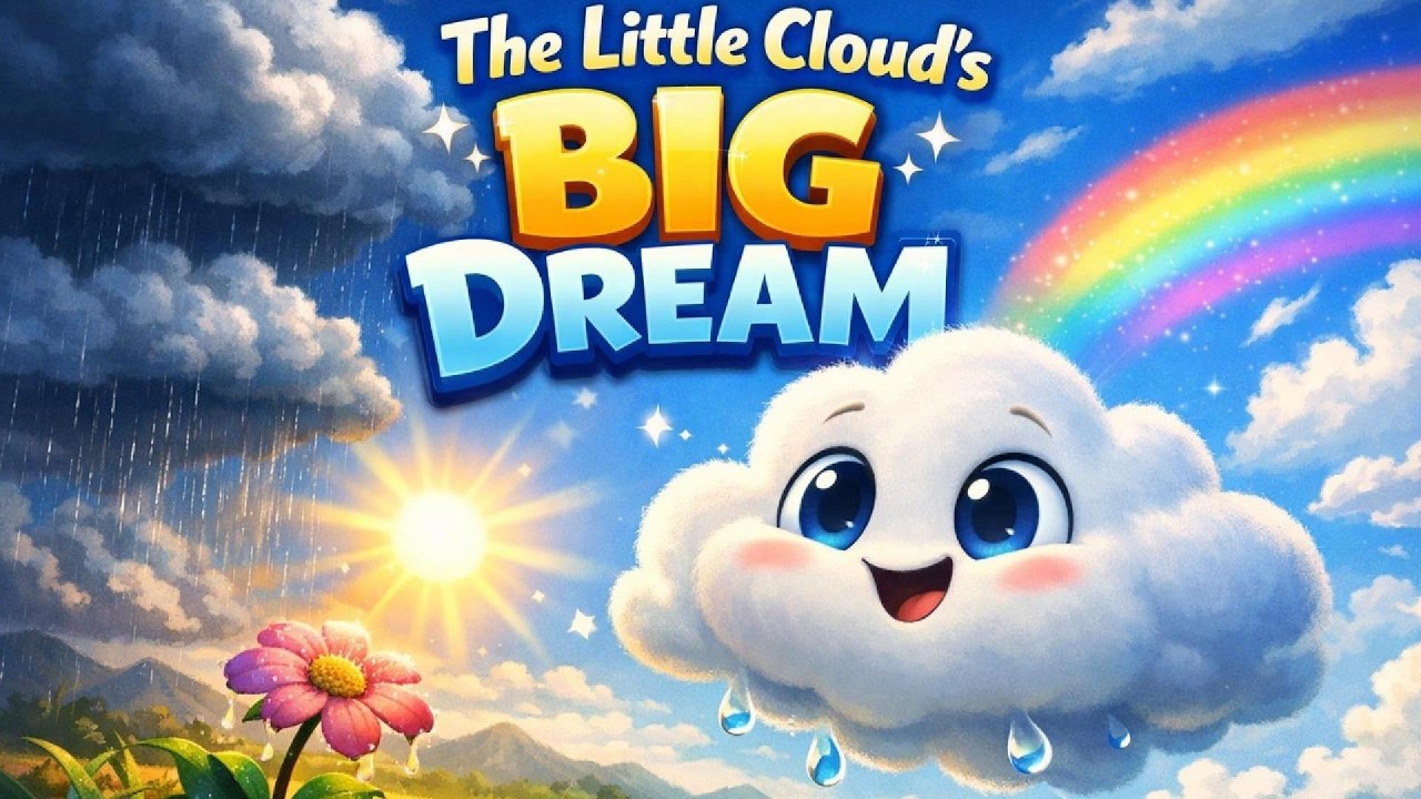 The Tiny Cloud Who Changed the World ☁️🌈 | A 2-Minute Inspirational ...