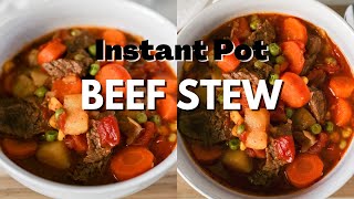 Cozy Instant Pot Vegetable Beef Soup | Classic & Delicious Beef Stew Recipe